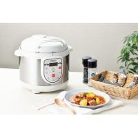 電気圧力鍋「エレットモノ」 電気式 圧力鍋3.0L(18cm 4合炊)【30種