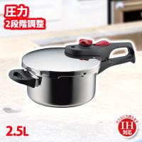 圧力鍋 マイクレストII 片手圧力鍋18cm(2.5L)(MT-P18S)圧力なべ 4合炊 圧力2段階調整 ミニレシピ付  IH対応 ガス火OK  メーカー直営　正規代理店 | パレットYahoo!ショップ