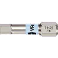 Wera 3840/1 ステンレストーションビット ヘキサゴン2.5X25 071072 | 機械工具のラプラス