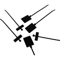 パンドウイット 旗型タイプナイロン結束バンド 耐候性黒 (500本入) PLM4S-D0 | 機械工具のラプラス