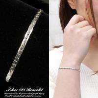 プレシャスオパール　S925チェーンブレスレット シルバー925 スエッジチェーンブレスレット アズキタイプスエッジ