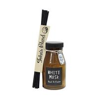 ノルコーポレーション ルームフレグランス リードディフューザー OA-JON-6-1 ホワイトムスクの香り 140ml  Johns Blend | LARGO Yahoo!店