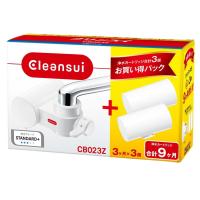 クリンスイ CB023ZーWT 浄水器 蛇口直結型 CBシリーズ コンパクトモデル カートリッジ 3個付き | LARGO Yahoo!店