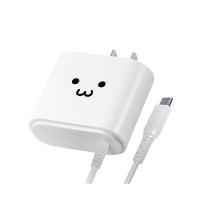 2個セット エレコム MPA-ACC02WF ホワイトフェイス 2.5m 充電器 USB PD 12W Type Cケーブル | LARGO Yahoo!店