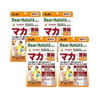 4個セット アサヒ ディアナチュラスタイル マカ×亜鉛 120粒 (60日分) パウチタイプ Dear Natura | LARGO Yahoo!店