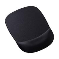 サンワサプライ MPD-MU1NBK2 低反発リストレスト付きマウスパッド(ブラック） | LARGO Yahoo!店