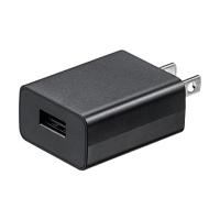 サンワサプライ ACA-IP86BK USB充電器（1A・ブラック） | LARGO Yahoo!店