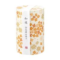カメヤマ I20120108  和遊(わゆう) 金木犀の香り 線香 筒箱タイプ お線香 ミニ寸 I2012-01-08 | LARGO Yahoo!店