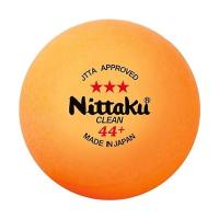 ニッタク 卓球 ボール ラージ3スター クリーン 1ダース ラージボール 公認球 ボール 抗菌 44mm NB1641 Nittaku | LARGO Yahoo!店