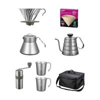 ハリオ O-VOCF V60 アウトドアコーヒーフルセット 8点セット キャンプ アウトドア 持ち運び HARIO | LARGO Yahoo!店