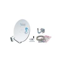 DXアンテナ BC453SCK BS アンテナ 2K 4K 8K 対応 CS アンテナセット (同軸ケーブル+取り付け金具) インジケーター付き | LARGO Yahoo!店