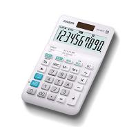 カシオ W税率電卓 10桁 税計算 ホワイト ジャストタイプ JW-100TC-N | LARGO Yahoo!店