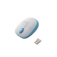 エレコム マウス ワイヤレス (レシーバー付属) Sサイズ 小型 3ボタン BlueLED ふわっと軽い 小型軽量 50g ブルー M-BL20DBBU | LARGO Yahoo!店