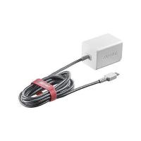 iBUFFALO USB充電器 2.4A急速 microUSB1.8m 高耐久ファブリックケーブル BSMPA2401BC1WH ホワイト | LARGO Yahoo!店