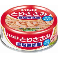 いなば食品 とりささみフレーク 食塩無添加 70g | LARGO Yahoo!店