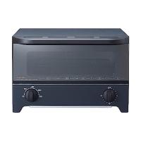 コイズミ オーブントースター 1200W 無段階温度調節 15分タイマー 2枚焼き ミラーガラス扉 ブラック KOS-1217 K | LARGO Yahoo!店
