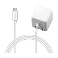 エレコム USB コンセント 充電器 5W Lightningケーブル 1.0m iPhone (iPhone13シリーズ対応) 対応 ホワイト MPA-ACL01WH | LARGO Yahoo!店