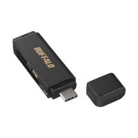 バッファロー BSCR120U3CBK(ブラック) USB 3.2(Gen 1)対応 USB Type-C接続 カ | LARGO Yahoo!店