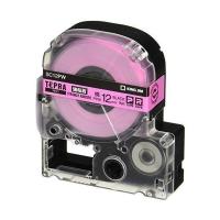 キングジム  SC12PW ピンク テープカートリッジ テプラPRO 強粘着 12mm | LARGO Yahoo!店