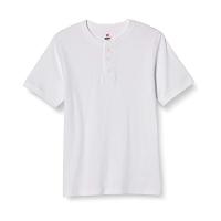 ヘインズ Tシャツ 肌に馴染む BEEFY リブヘンリーネックTシャツ アンダーウェア-メンズ HM1-T103 ホワイト XL | LARGO Yahoo!店
