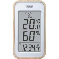 ギフト タニタ デジタル温湿度計 ナチュラル TT-572-NA | LARGO Yahoo!店