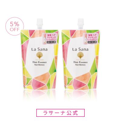 ラサーナ 公式ストア Yahoo!店 - 海藻ヘアエッセンス ヒートメモリー