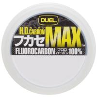 DUEL(デュエル) フロロライン 1.25号 H.D.CARBON フカセ MAX 50m 1.25号 ナチュラルクリアー 磯釣り フカセ H | 気まぐれサンタ