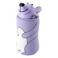 thermo mug(サーモマグ) ステンレスボトル ANIMAL BOTTLE BEAR(アニマルボトル・ベア) ペールバイオレット AB20 | 気まぐれサンタ