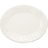aito製作所 「 リアン Lien 」 オーバルプレート 楕円皿 ディナープレート パスタ皿 ケーキ皿 約25×20cm 白 食器 アンティー | 気まぐれサンタ