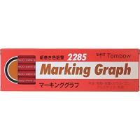 トンボ鉛筆 色鉛筆 紙巻き マーキンググラフ 赤 1ダース 2285-25 | 気まぐれサンタ