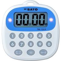 佐藤計量器SATO タイマー マグネット付 予告アラーム付 音・光でお知らせ TM-12LS 1700-42 | 気まぐれサンタ
