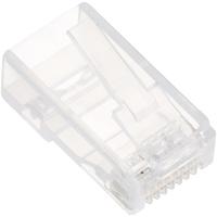 エレコム RJ45コネクタ Cat6対応 単線ヨリ線共通 つめ折れ防止コネクタ 10個入り LD-6RJ45T10/T | 気まぐれサンタ