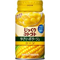 ポッカサッポロ じっくりコトコトやさいポタージュコーン 170g × 30本 | 気まぐれサンタ