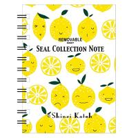 シール堂 日本製 剥がしやすい シール帳 Shinzi Katoh レモン A6サイズ 40ページ ks-sb-10023 | 気まぐれサンタ