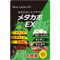 ダイエット サプリ 白いんげん サラシア ギムネマ 紅茶キノコ 乳酸菌 サプリメント 大容量3カ月分 メタカボEX 送料無料 n031600 | LASH-PREMIUM