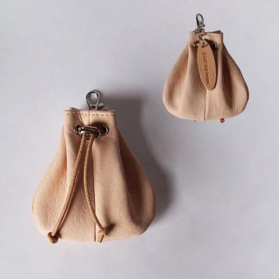 ディアスキン巾着　ベージュ　スエード ディアスキン巾着 ベージュ スエード ディアスキン巾着 ベージュ