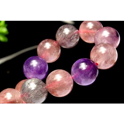 ネオンピンク★虹入り★スーパーセブンアメジストSilver925【148】 ネオンピンク☆虹入り☆スーパーセブンアメジストSilver925【148