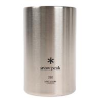 スノーピーク（snow peak）（メンズ、レディース、キッズ）缶クーラー350 TW-355 保冷 保温 350ml ドリンクホルダー コップ ステンレス キャンプ用品 | L-Breath Yahoo!店
