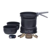 トランギア（trangia） ストームクッカーS ブラックバージョン TR-37-5UL 調理器具 フライパン ソースパン アルコールバーナー アウトドア キャンプ用品 | L-Breath Yahoo!店