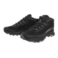 メレル（MERRELL）（メンズ）トレッキングシューズ ハイカット 登山靴 MOAB SPEED MID GORE-TEX 067075 BLK/ASP ビブラムソール | L-Breath Yahoo!店
