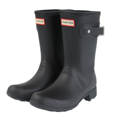 【NT】HUNTER ブラック 長靴 バックル付き　23センチ ハンター HUNTER ORIGINAL BACK ADJUSTABLE オリジナル バック