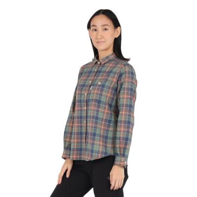 フォックスファイヤー（Foxfire）（メンズ）長袖シャツ メランジ