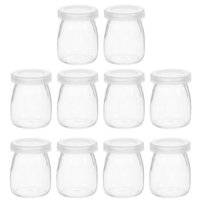 耐熱ガラス瓶 透明 プリン容器等 96個　新品未使用 耐熱ガラス瓶 透明 プリン容器等 96個 新品未使用