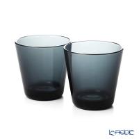並行輸入品 イッタラ iittala カルティオ タンブラー ダークグレー 210ml 1026780 ペア 北欧 | ブランド洋食器 ル・ノーブル