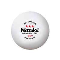 ニッタク（Nittaku） 卓球 ボール 3スター プレミアム クリーン 3個入 抗ウイルス・抗菌 国際卓球連盟公認球 日本製 NB1700 | ピコSHOP