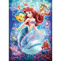 エポック社 108ピース ジグソーパズル ディズニー Ariel(アリエル) -Jewel of the Sea- (18.2×25.7cm) | ピコSHOP