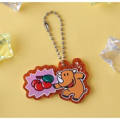 ツノっちキーホルダー ジャグラー Amazon.co.jp: ジャグラー キーホルダー ツノっち サイ キラキラ