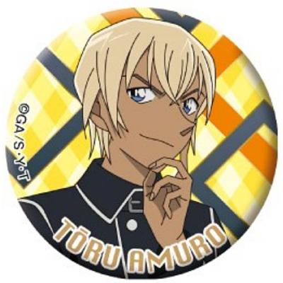 名探偵コナン 安室透 ハート缶バッジセット 安室透のハート型缶バッジとマスコット！セガプライズ『名探偵