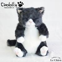 ぬいぐるみ 猫 灰トラ《ちびソメ》 cuddly カドリー ねこのぬいぐるみ リアル ぬいぐるみ  爆買 猫グッズ 動物 アニマル 猫グッズ | LeChien