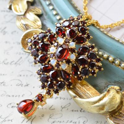 碌山ガーネットブローチのおすすめ人気商品一覧 通販 - Yahoo!ショッピング